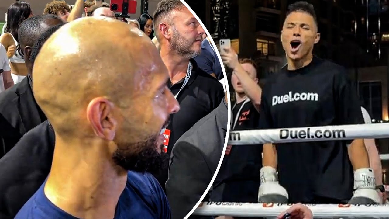 Andrew Tate TRASH TALKS Chase DeMoor | OPEN WORKOUT | Misfits Boxing