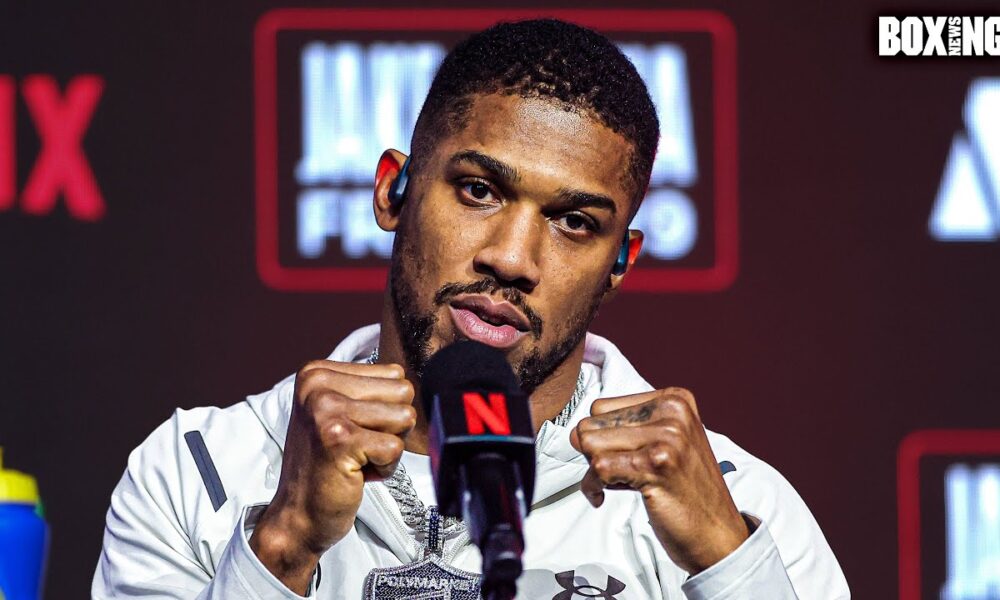 Anthony Joshua DOUBLES DOWN On "Killing" Comments On Jake Paul