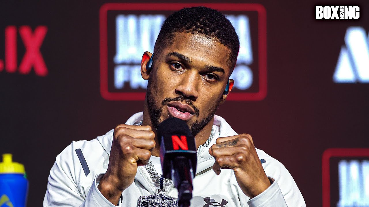 Anthony Joshua DOUBLES DOWN On "Killing" Comments On Jake Paul