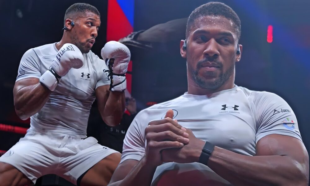 Anthony Joshua | Full OPEN WORKOUT | vs Jake Paul | Netflix Boxing