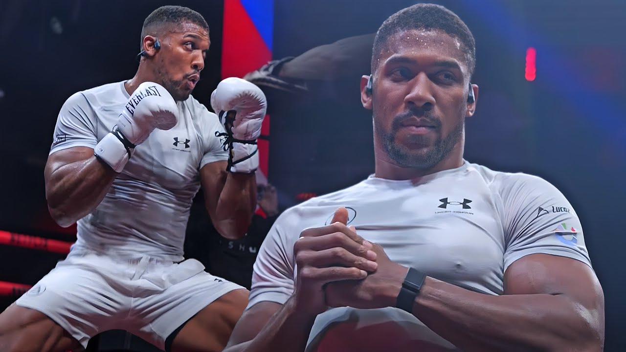Anthony Joshua | Full OPEN WORKOUT | vs Jake Paul | Netflix Boxing