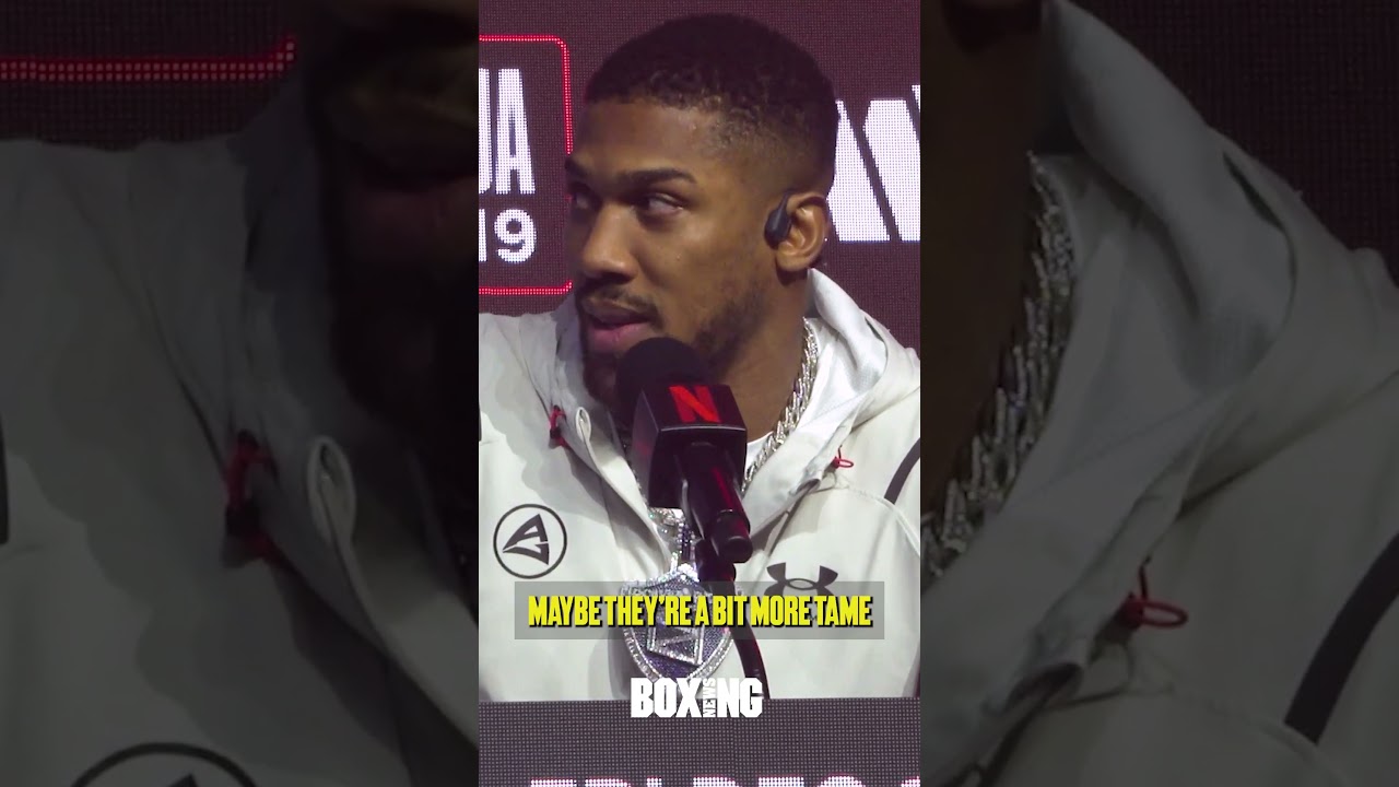 Anthony Joshua On Jake Paul Fight: “We’re Licenced To Kill”