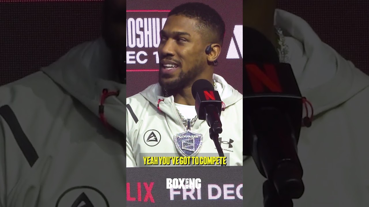 Anthony Joshua Reveals Michael Jordan Inspiration 🏀