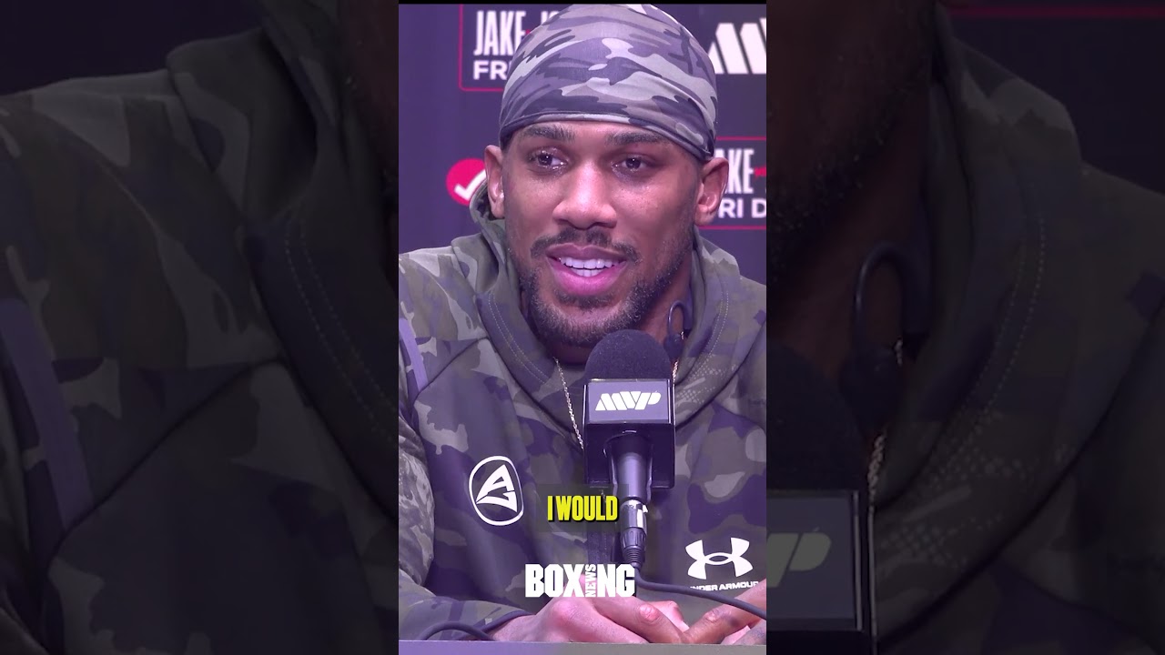 Anthony Joshua Says He's Willing To Face Tyson Fury Next Following KO Win Over Jake Paul