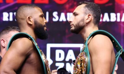 Badou Jack defeated Noel Mikaelian in their first fight in Riyad. Photo: Leigh Dawney/Queensberry