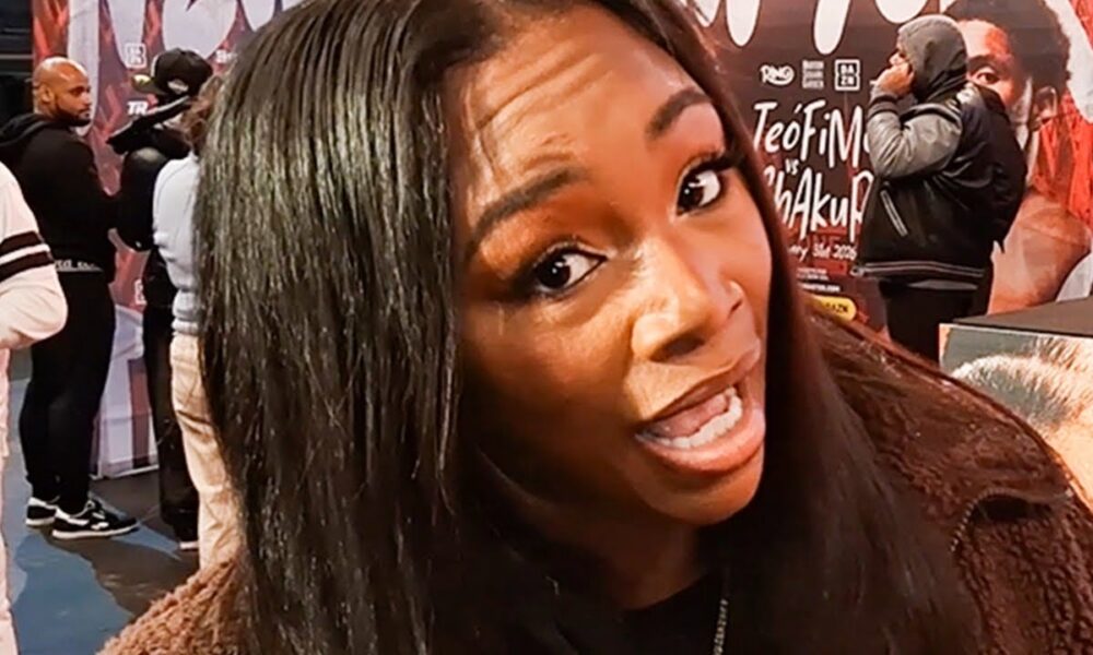 Claressa Shields WARNS Teofimo on Getting KNOCKED OUT by Shakur — BREAKS DOWN Teofimo vs Shakur