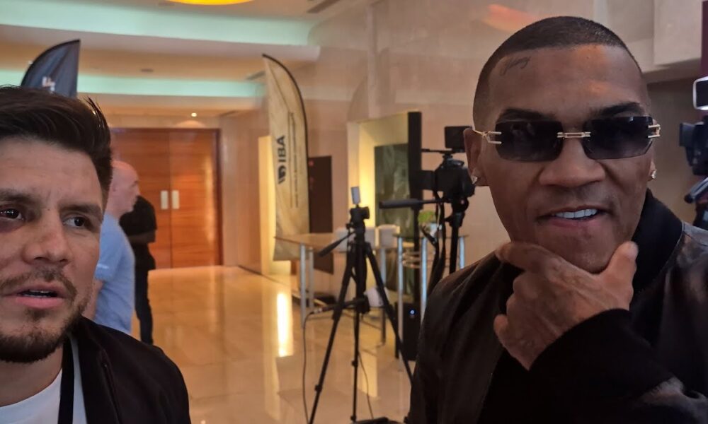 Conor Benn RUNS INTO Henry Cejudo: 'YOU WANNA FIGHT HANEY & GARCIA?!'