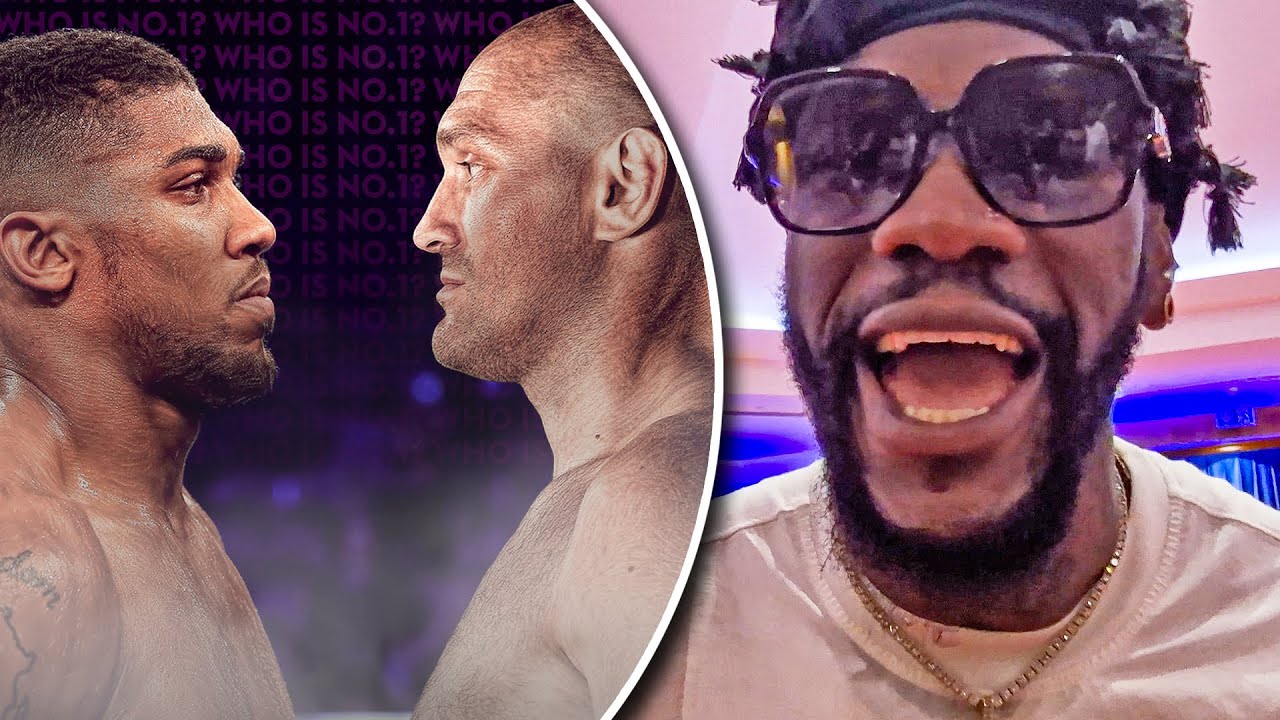 Deontay Wilder REACTS to Tyson Fury vs Anthony Joshua