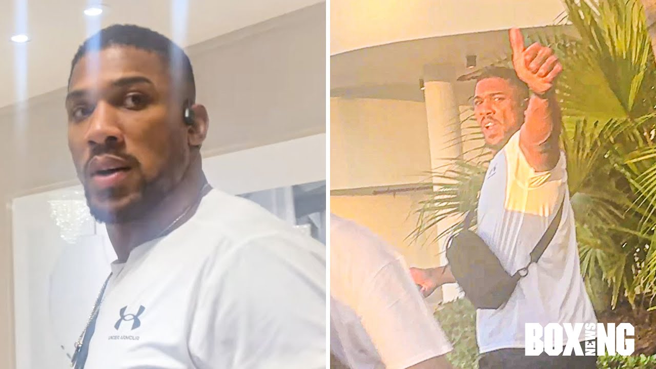 ECSTATIC Anthony Joshua THE DAY AFTER KO Win Over Jake Paul