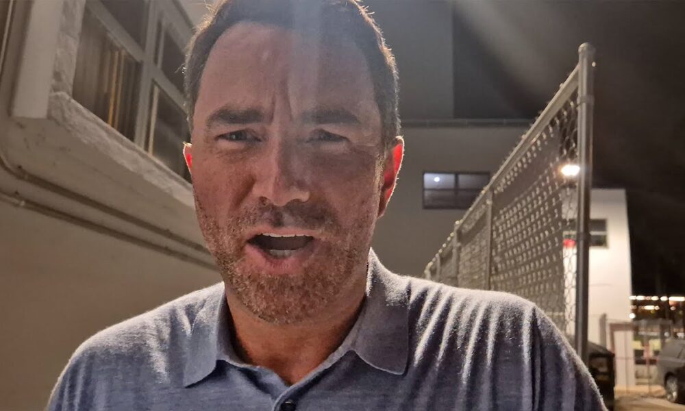 Eddie Hearn REVEALS BRUTAL LAST WORDS Anthony Joshua said to Jake Paul