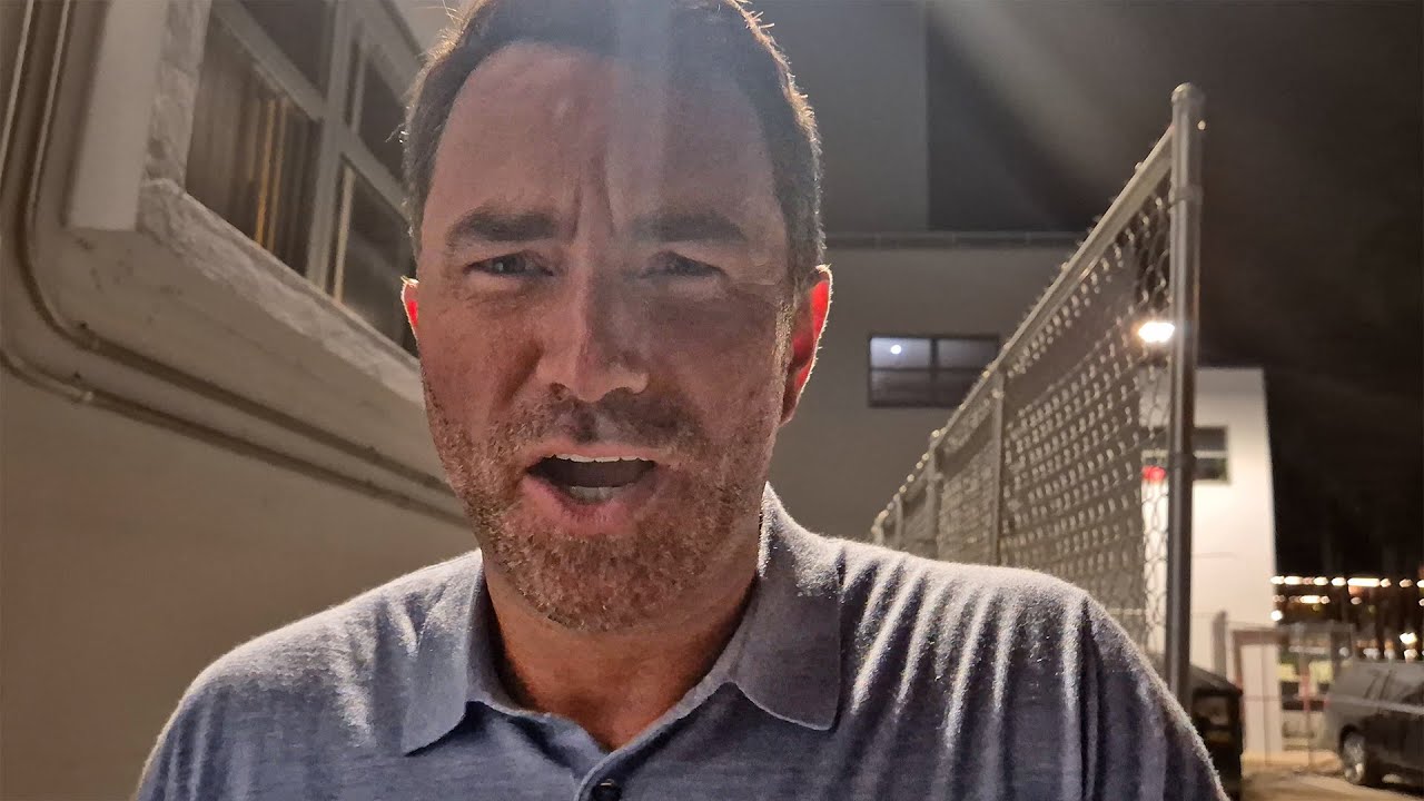 Eddie Hearn REVEALS BRUTAL LAST WORDS Anthony Joshua said to Jake Paul