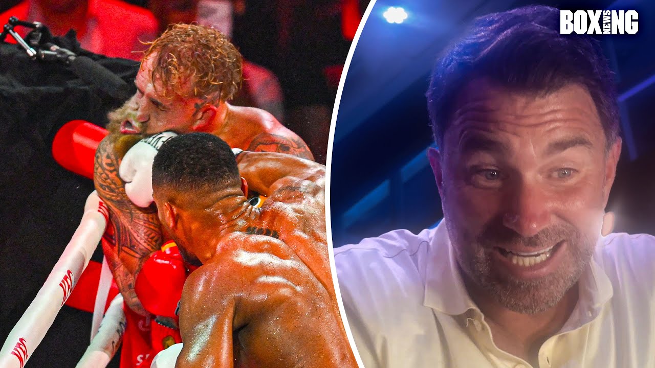 Eddie Hearn Reveals GRUESOME DETAILS Of Jake Paul Injury After Anthony Joshua KO