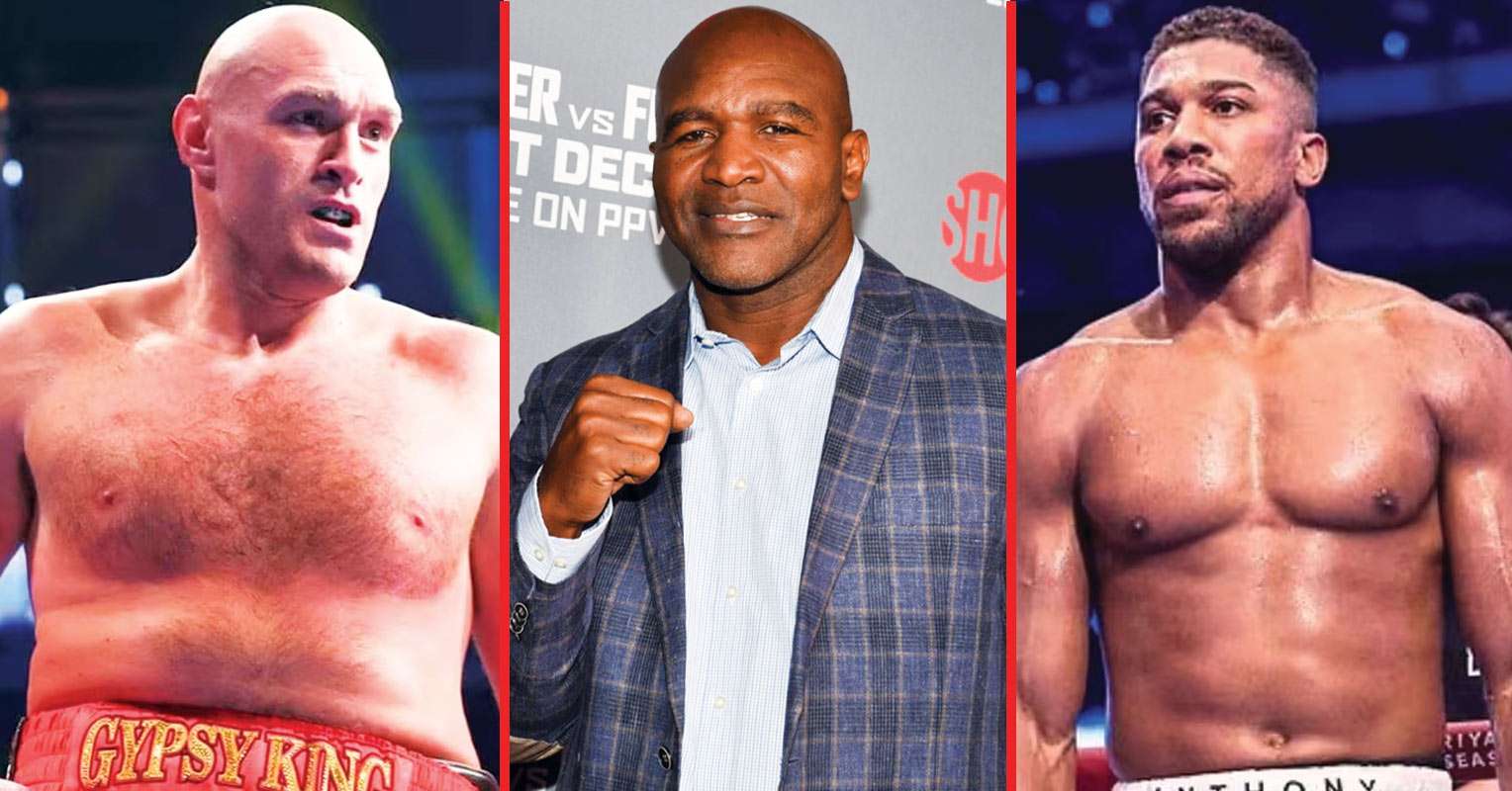 Evander Holyfield predicts Tyson Fury vs Anthony Joshua with fight finally set for 2026