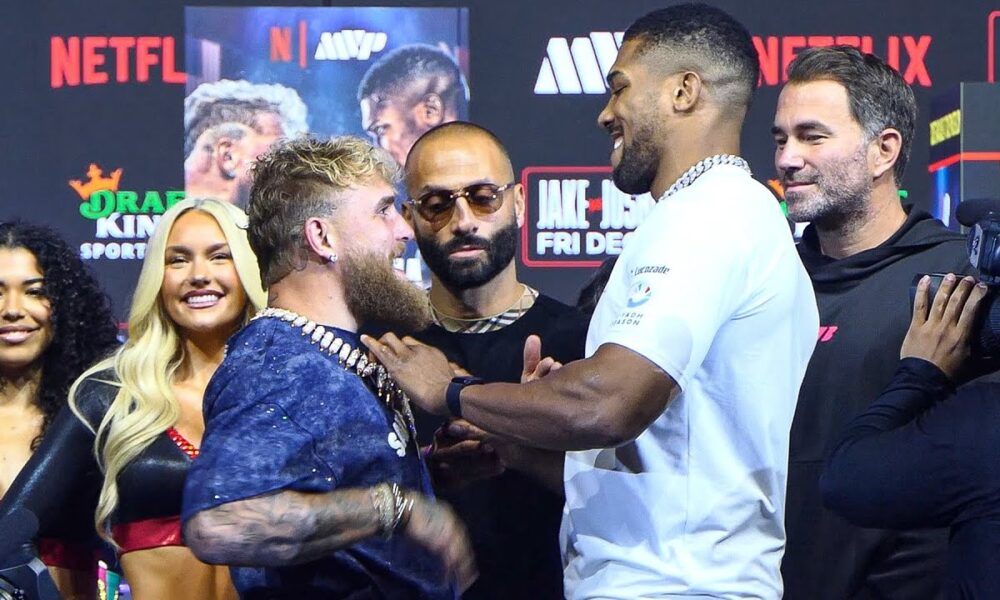FACEOFF • Anthony Joshua vs Jake Paul | Netflix Boxing