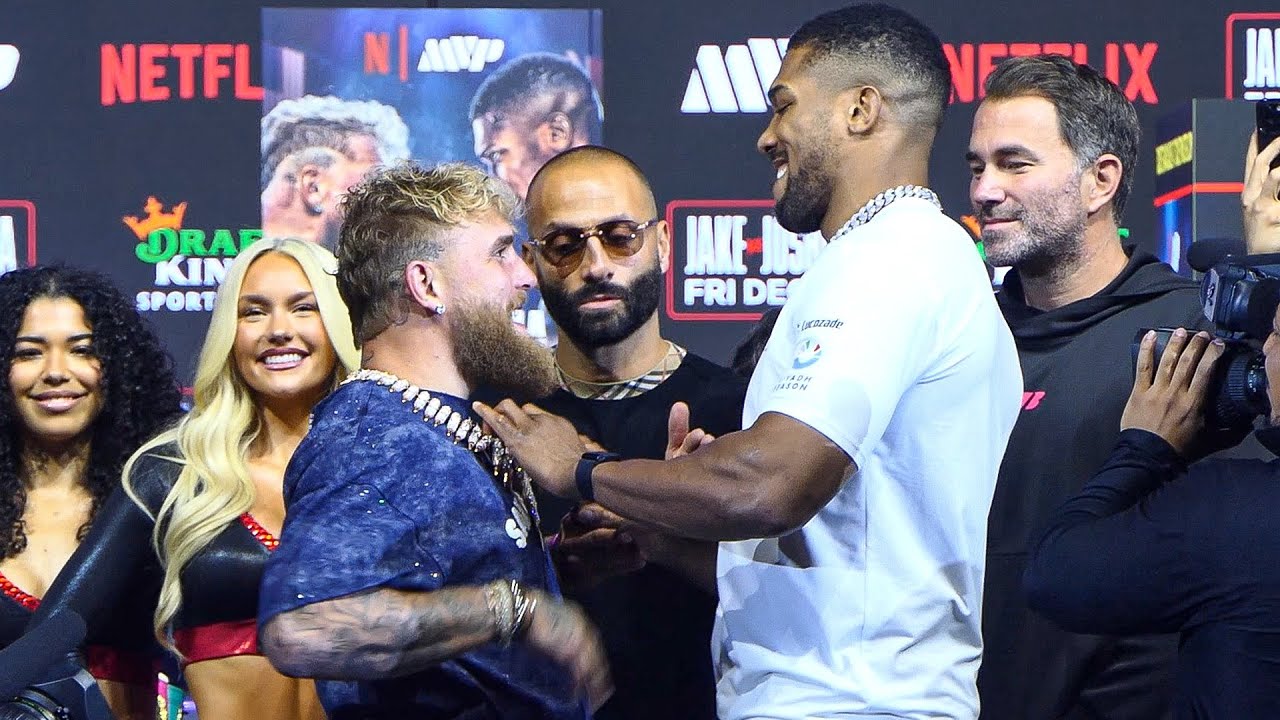 FACEOFF • Anthony Joshua vs Jake Paul | Netflix Boxing