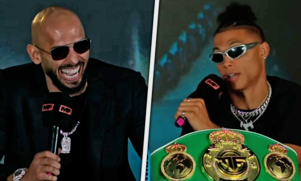 FIRED UP! Andrew Tate vs Chase DeMoor | FULL PRESS CONFERENCE | Misfits Boxing