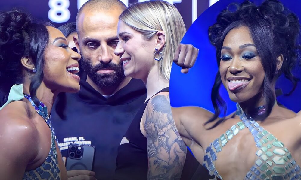 FIREWORKS! Alicia Baumgardner | FULL WEIGH IN | Netflix Boxing