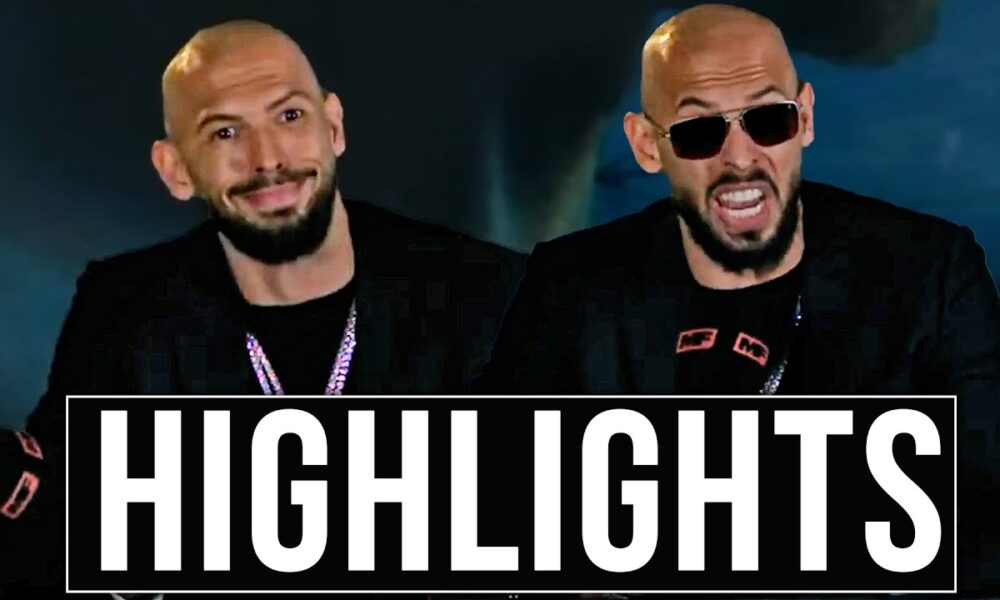 HIGHLIGHTS! | Andrew Tate BAITS Chase DeMoor | Misfits Boxing PRESS CONFERENCE