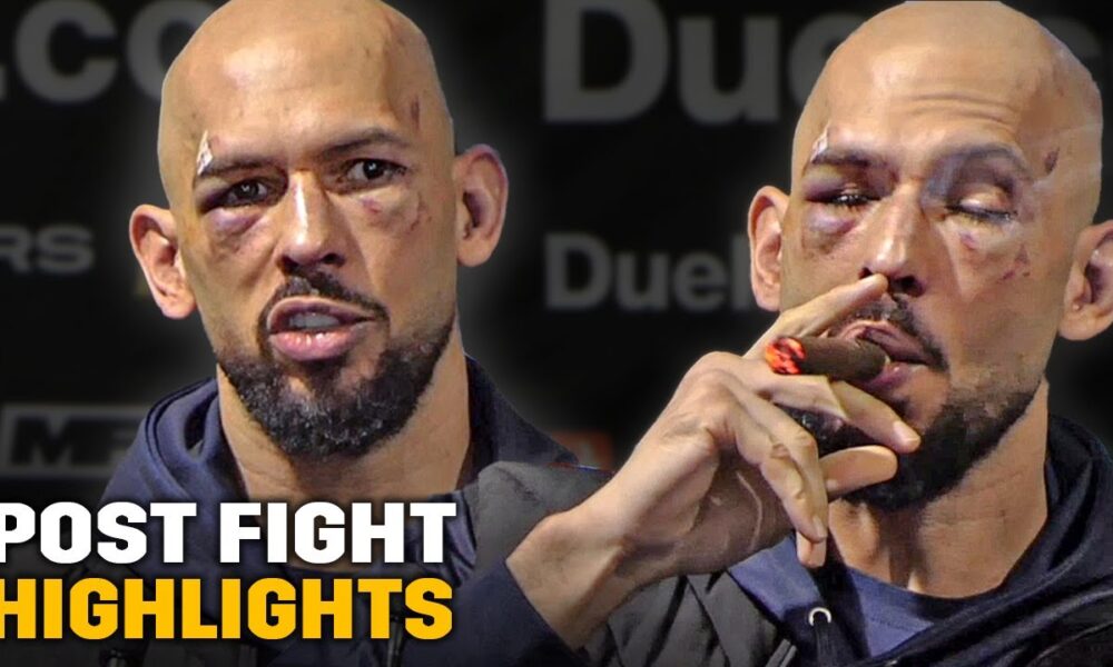 HIGHLIGHTS | Andrew Tate • POST FIGHT PRESS CONFERENCE vs. Chase DeMoor | Misfits & DAZN Boxing