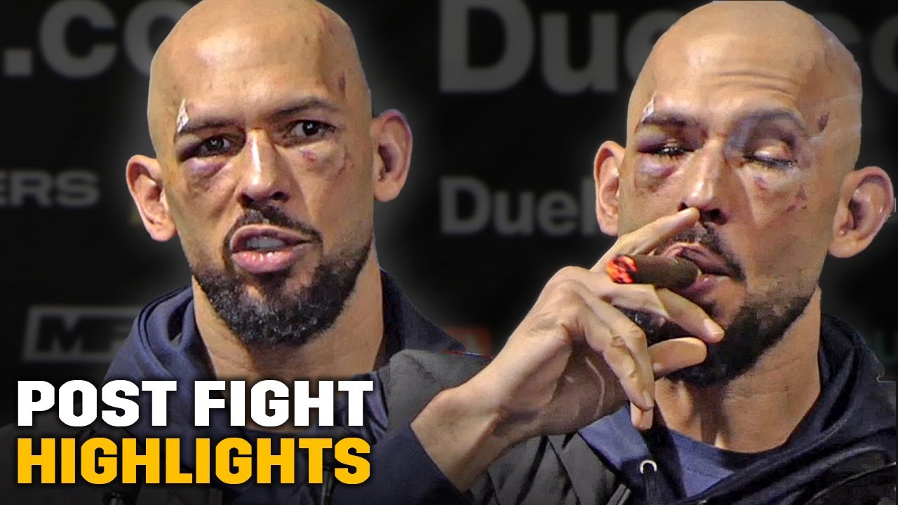 HIGHLIGHTS | Andrew Tate • POST FIGHT PRESS CONFERENCE vs. Chase DeMoor | Misfits & DAZN Boxing