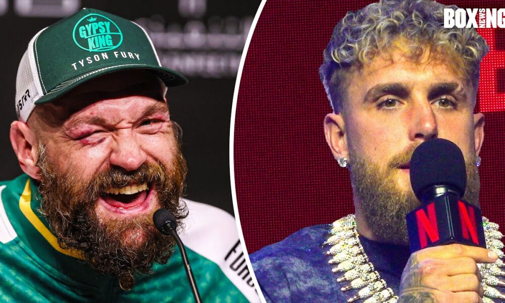 Jake Paul CALLS OUT Tyson Fury Ahead Of Anthony Joshua Clash