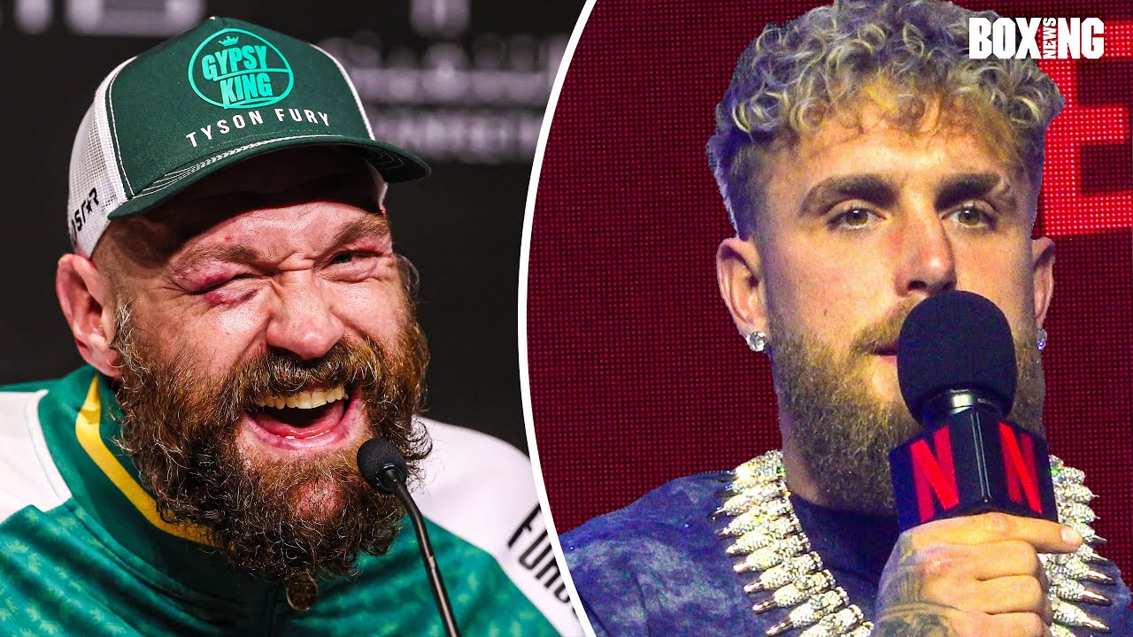 Jake Paul CALLS OUT Tyson Fury Ahead Of Anthony Joshua Clash