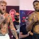 Jake Paul sends BIZARRE MESSAGE To Anthony Joshua at BEHIND CLOSED DOORS Weigh In