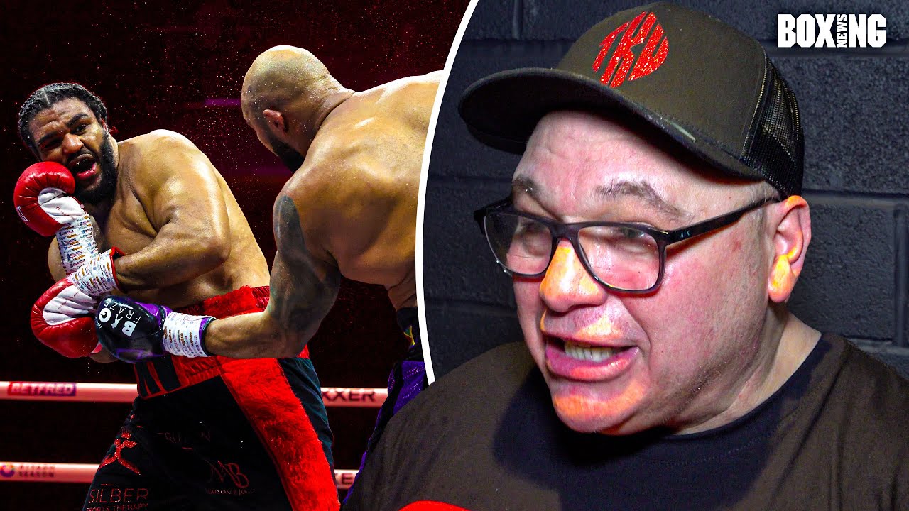 Jeamie TKV Trainer Barry Smith ECSTATIC REACTION To Jeamie TKV Win Over Frazer Clarke