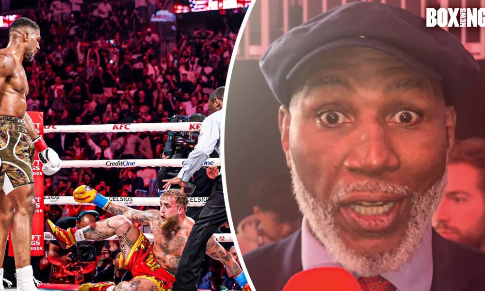 Lennox Lewis IMMEDIATE REACTION To Anthony Joshua KO Win Over Jake Paul