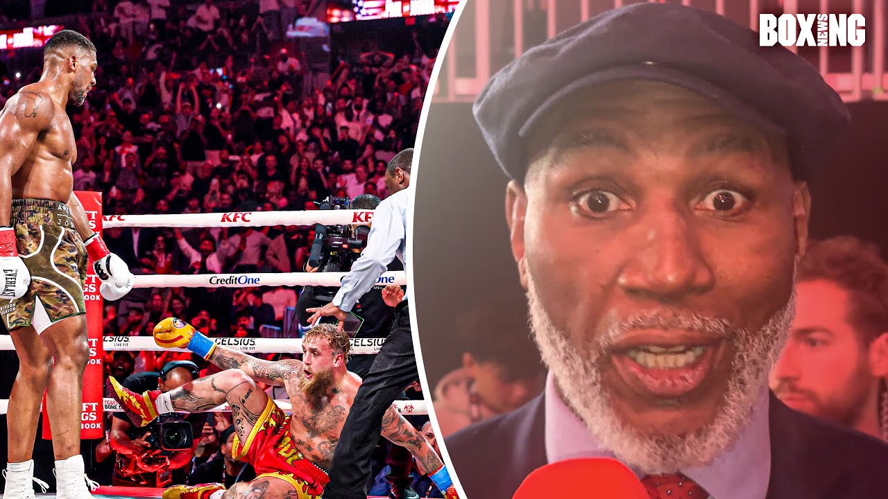 Lennox Lewis IMMEDIATE REACTION To Anthony Joshua KO Win Over Jake Paul