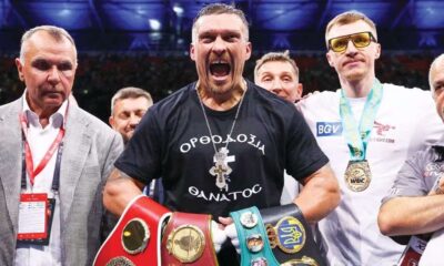 Oleksandr Usyk accused of ‘ducking’ fight he previously agreed to