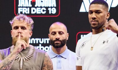 Jake Paul will face Anthony Joshua on December 19 in Miami. Photo: Esther Lin/MVP