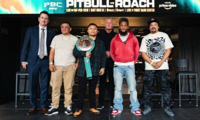 Image: Roach Eyes Matias, Shakur & Russell — After Beating Pitbull Cruz?