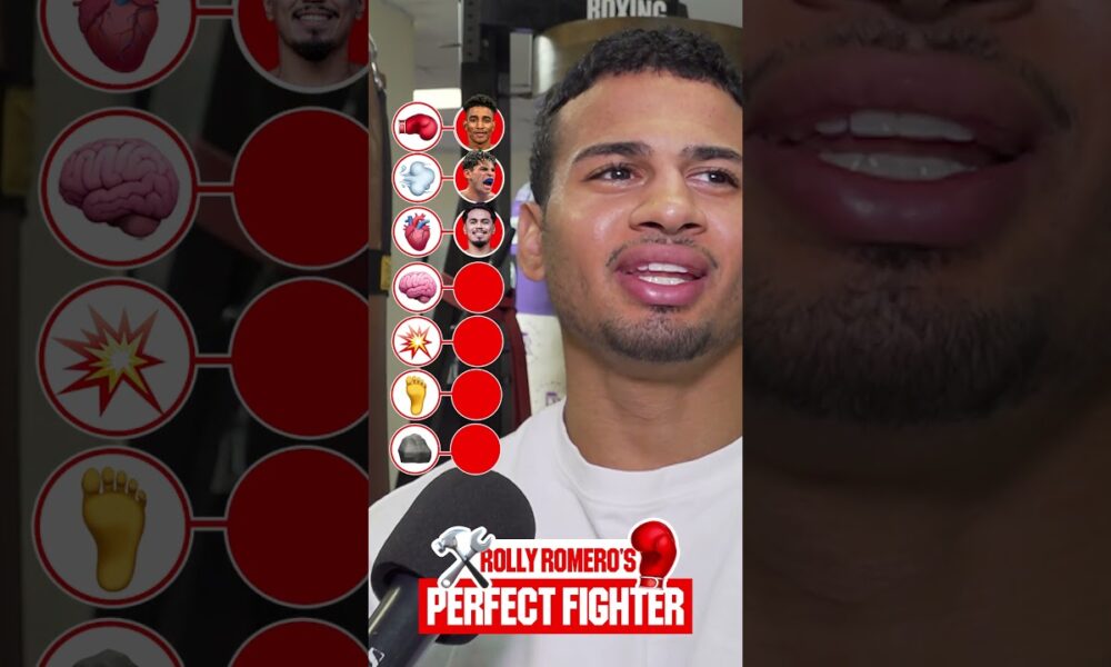 Rolly Romero Builds His Perfect Fighter