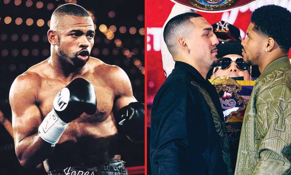 Roy Jones Jr has his say on Teofimo Lopez vs Shakur Stevenson: “That’s his only way to win”