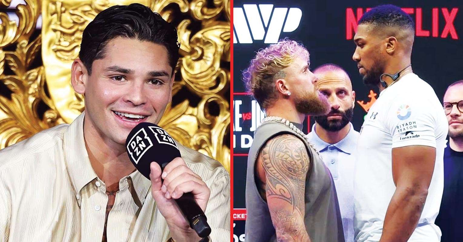 Ryan Garcia ‘leaks’ sparring information ahead of Jake Paul vs Anthony Joshua: “He’s getting KO’d”
