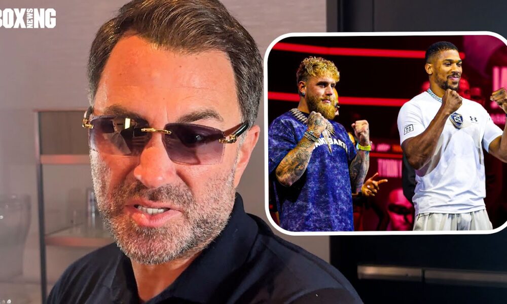 "THEY DIDN'T WANT VADA TESTING!" Eddie Hearn SHOCK REVELATION On Jake Paul vs Joshua Drug Testing