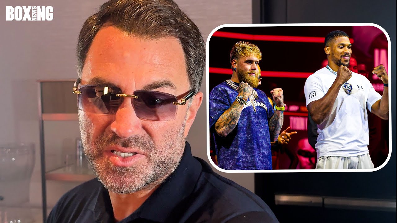 "THEY DIDN'T WANT VADA TESTING!" Eddie Hearn SHOCK REVELATION On Jake Paul vs Joshua Drug Testing