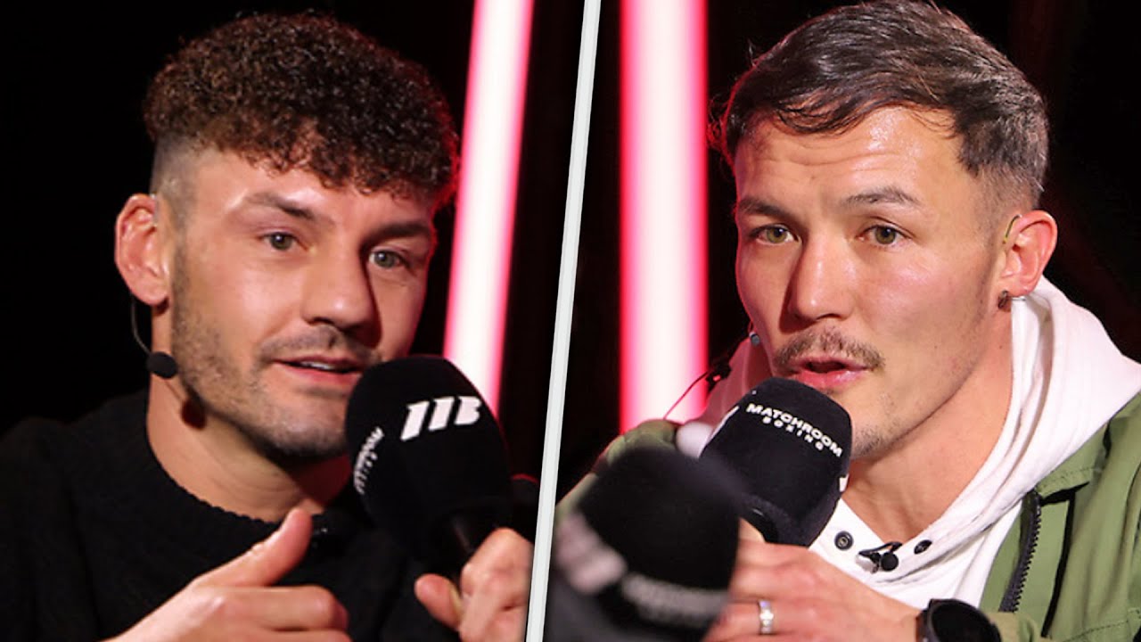 TRASH TALK! Leigh Wood vs Josh Warrington 2 | FACEOFF | Matchroom Boxing