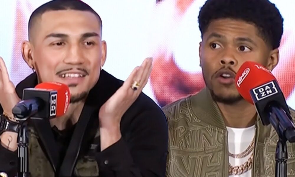 Teofimo Lopez vs Shakur Stevenson FULL Press Conference & Intense Face Off