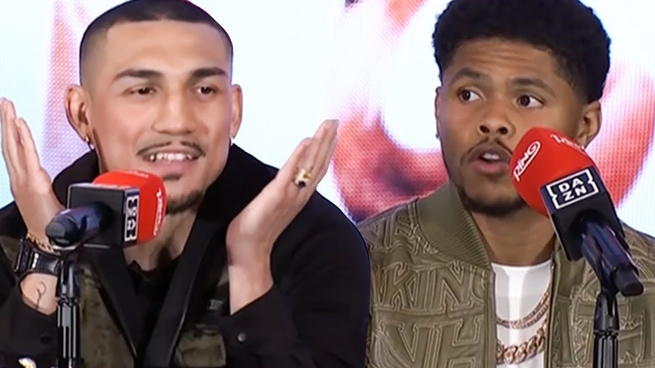 Teofimo Lopez vs Shakur Stevenson FULL Press Conference & Intense Face Off