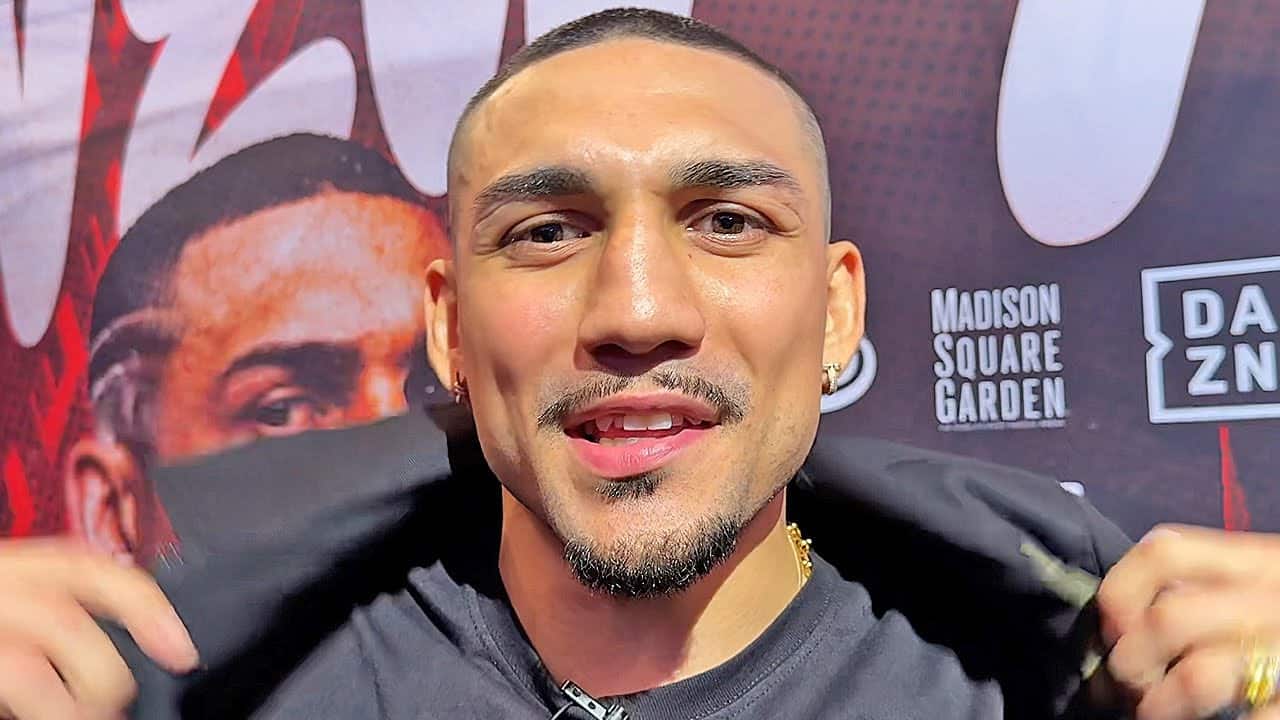 Teofimo Lopez vows to beat up Shakur Stevenson on January 31st at Madison Square Garden in New York.