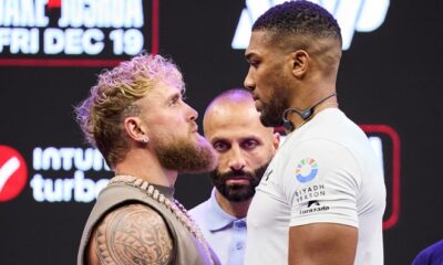 Jake Paul will face Anthony Joshua on Friday in Miami live on Netflix Photo: Esther Lin/MVP