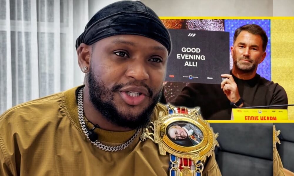 ‘EDDIE HEARN SAYS ALOT’ Viddal Riley RESPONDS To Eddie Hearn AMBITION Claims