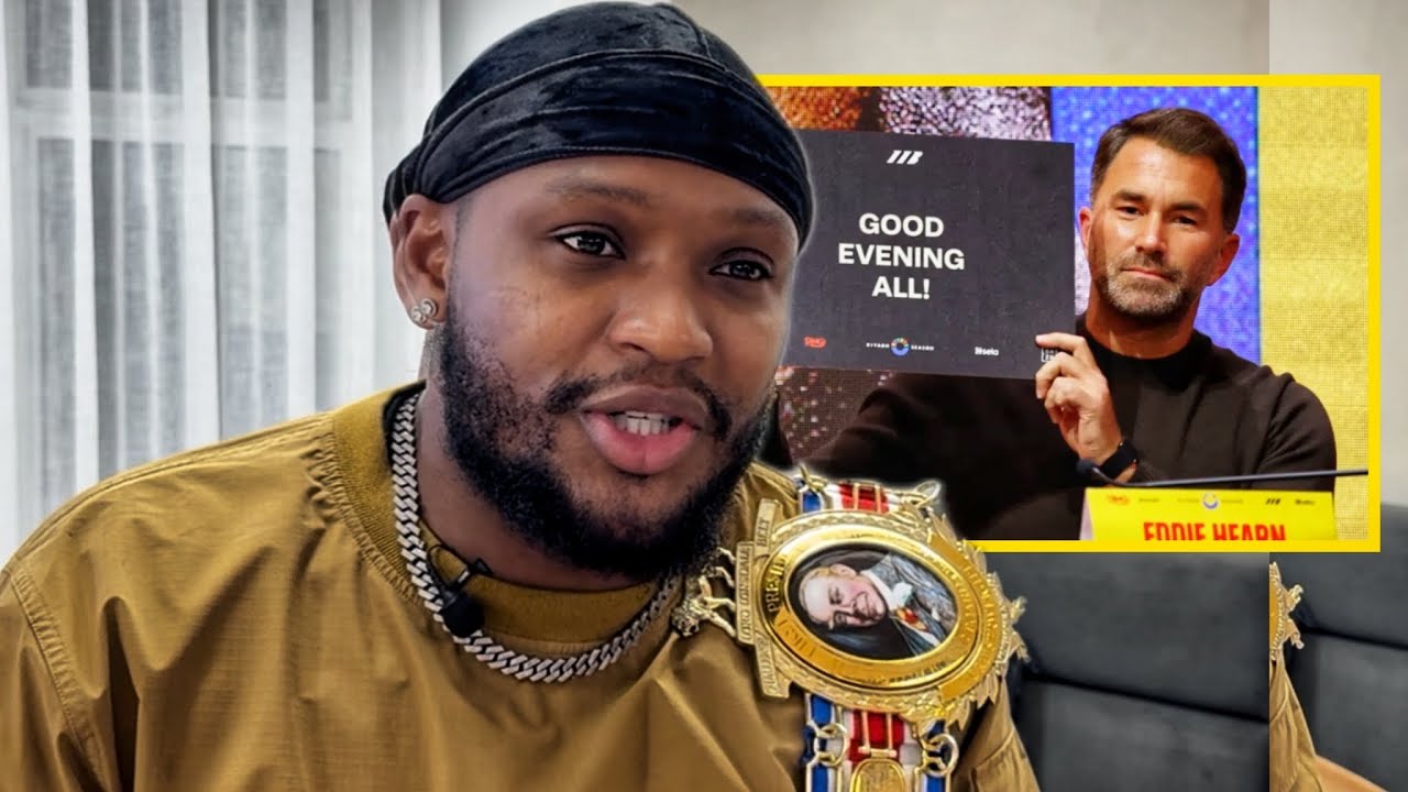 ‘EDDIE HEARN SAYS ALOT’ Viddal Riley RESPONDS To Eddie Hearn AMBITION Claims
