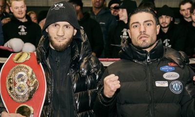 Murtazaliev will defend his IBF super welterweight title against Kelly on Saturday in Newcastle Photo: Mark Robinson Matchroom Boxing