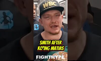 Dalton Smith FIRST WORDS after KNOCKING OUT Subriel Matias — Immediate Reaction