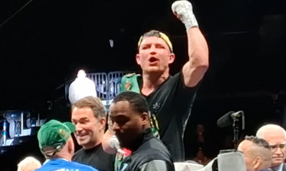 Dalton Smith IMMEDIATELY AFTER KNOCKING OUT Subriel Matias — Eddie Hearn CELEBRATES In Ring