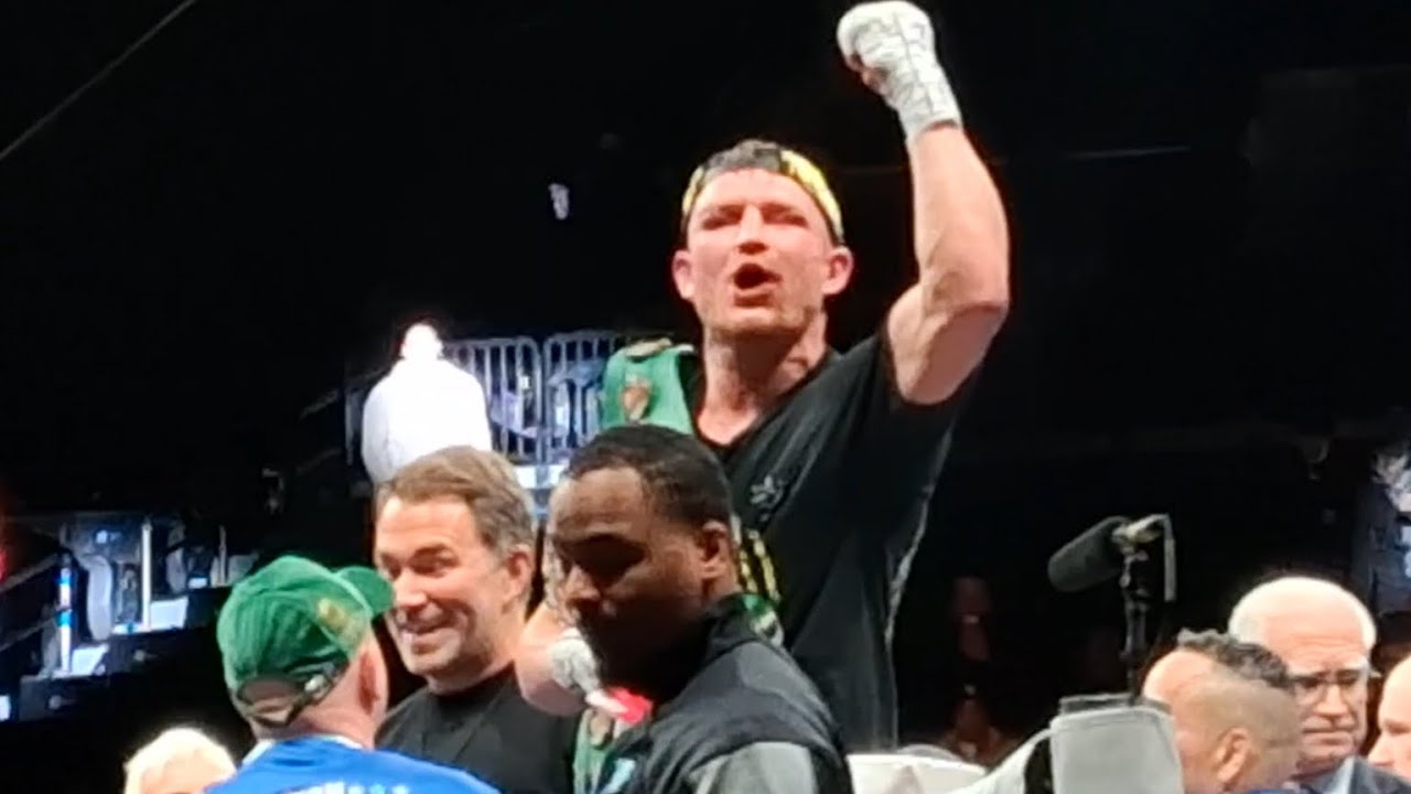 Dalton Smith IMMEDIATELY AFTER KNOCKING OUT Subriel Matias — Eddie Hearn CELEBRATES In Ring
