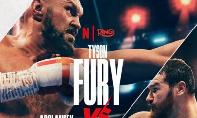 The fight between Tyson Fury and Arslanbek Makhmudov will take place on April 11 live on Netflix